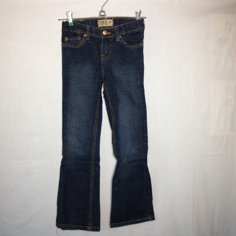 Place 1989 Girls Bootcut Jeans, Sz 6X-7